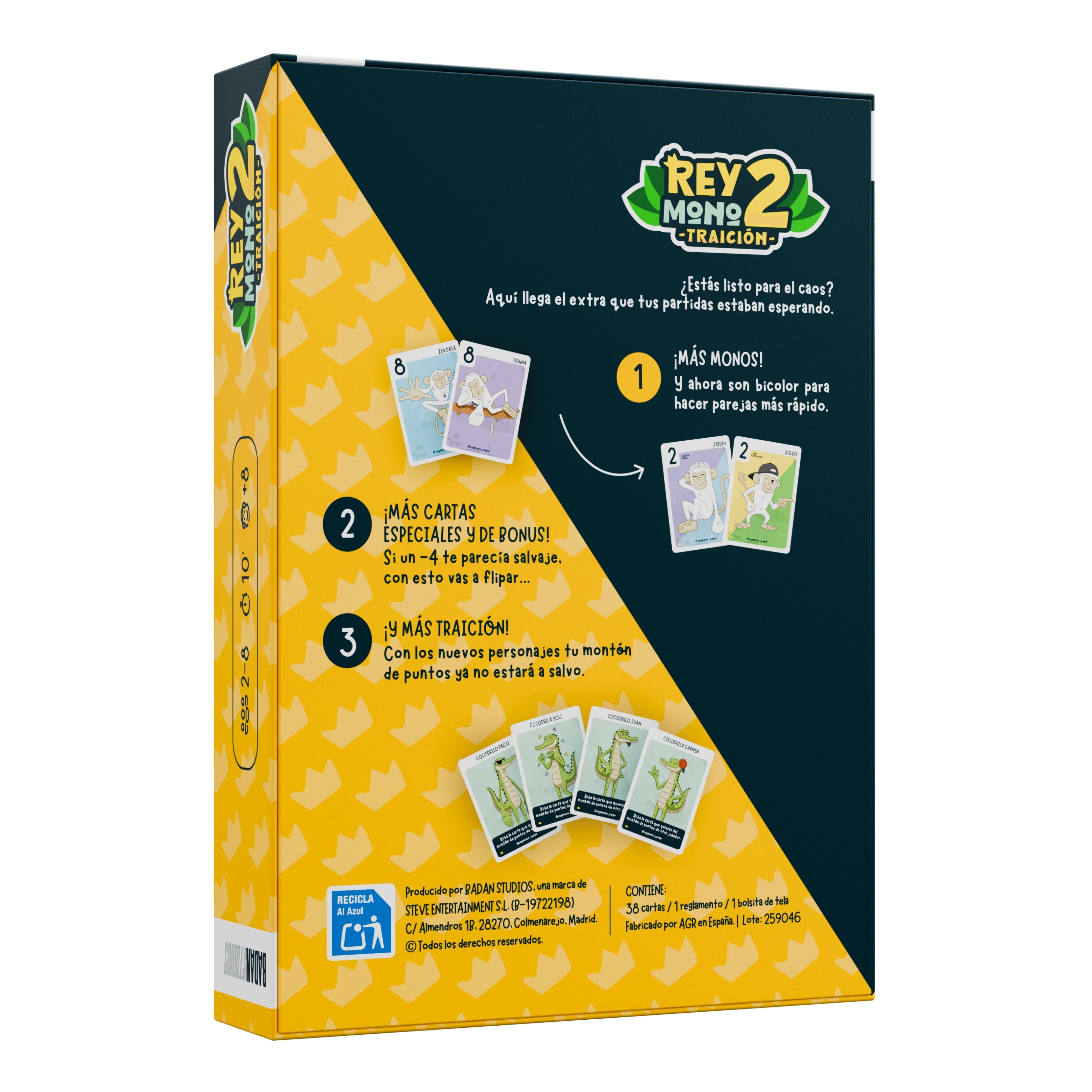 Rey Mono 2 - La expansión del mejor juego de mesa de 2025