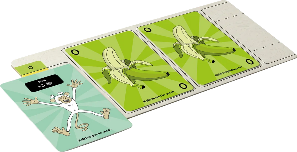Mini tablero de jugador con sus cartas